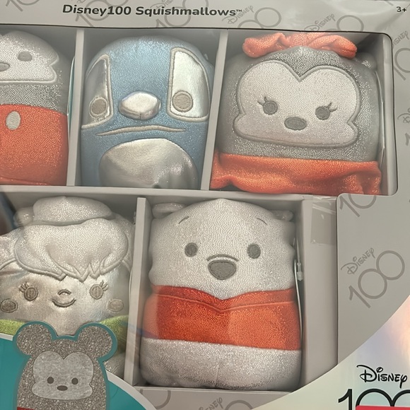 Disney 100 Squishmallows 5 piece Set - Picture 3 of 9